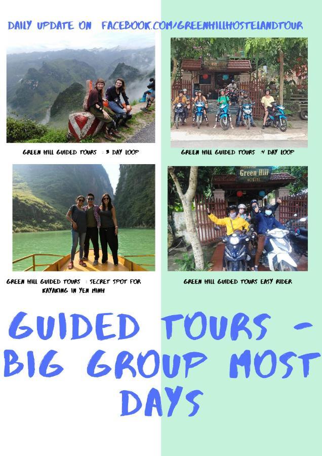 Green Hill Hostel & Tour Ha Giang Exterior foto